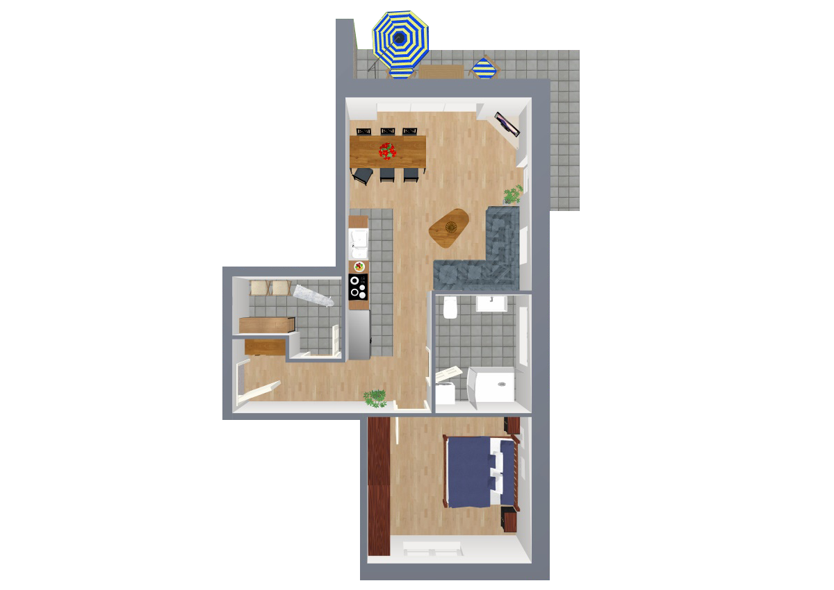 2-Zimmer Wohnung EG | Zarrentin am Schaalsee